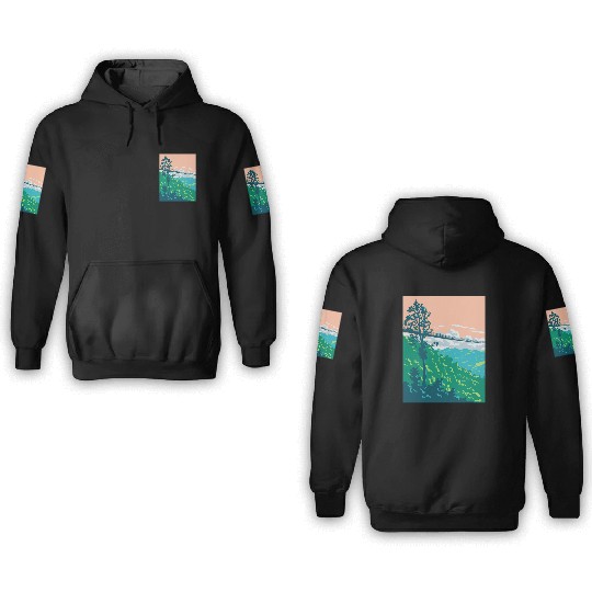 Great Smoky Mountains National Park in Gatlinburg  3D Hoodies