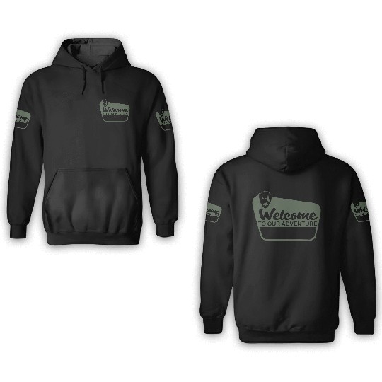 Nature-Inspired Wilderness Trek Design 3D Hoodies