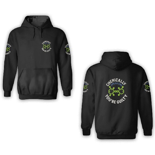 Forensic Chemist Crime Lab Toxicology Science 3D Hoodies