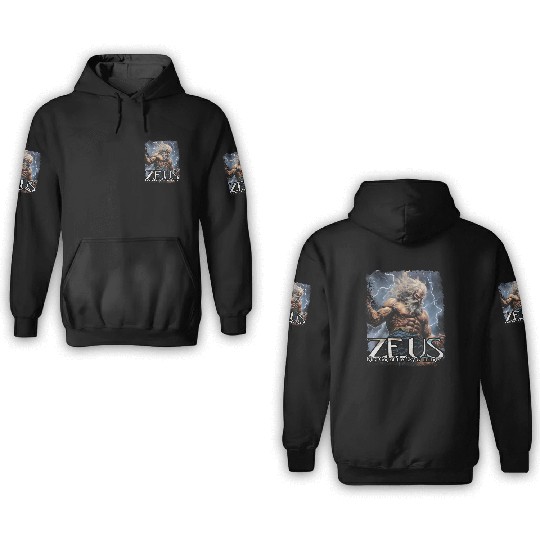 Zeus Thunder God 3D Hoodies