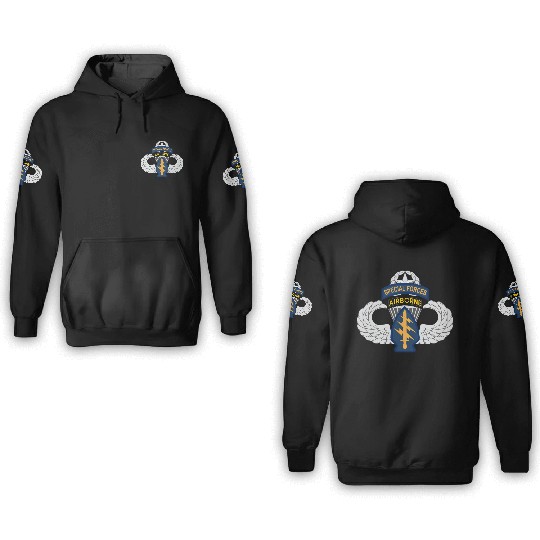 Special Forces Airborne Master 3D Hoodies