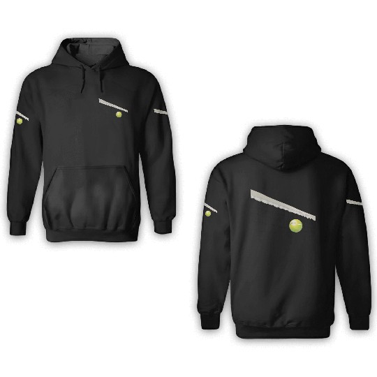 Tennis 3D Hoodies