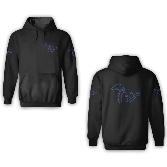 Great Lakes 3D Hoodies