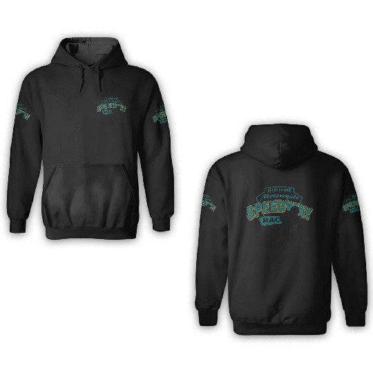 Speedway Racing 3D Hoodies