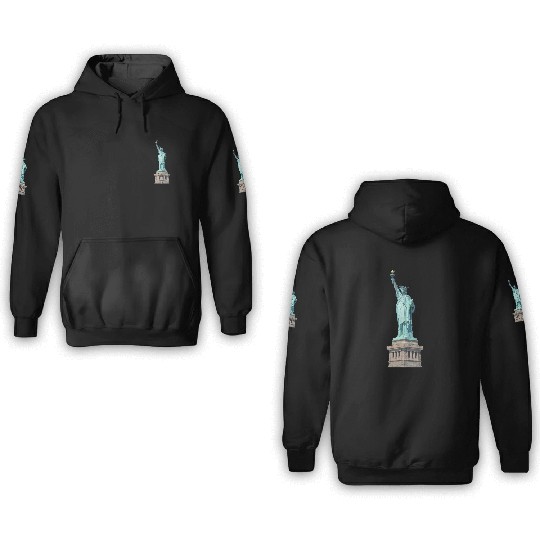 Statue Of Liberty 3D Hoodies