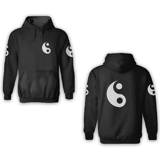 jing jang (Ying Yang) 3D Hoodies