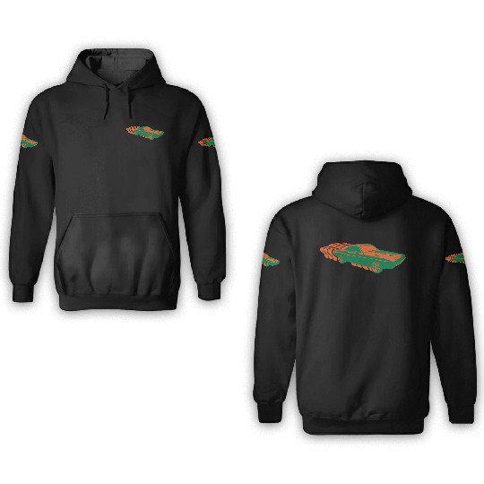 Muscle Car 3D Hoodies