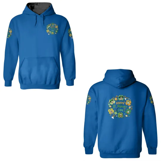 Mickey and Friends Disney Happy St. Patricks Day 3D Hoodies