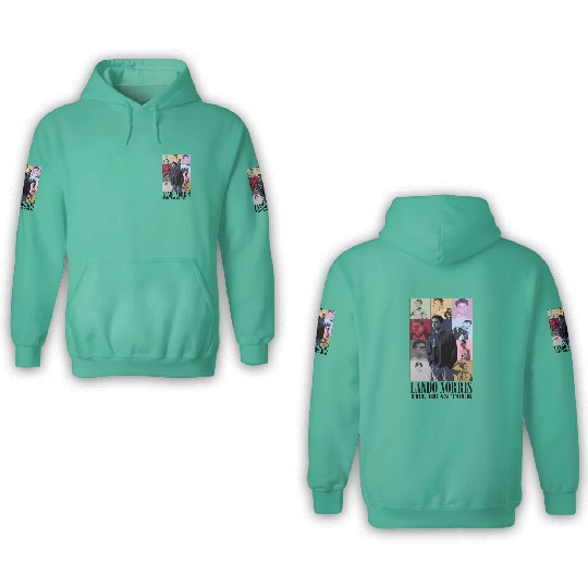 Lando Norris Eras Tour Inspired 3D Hoodies