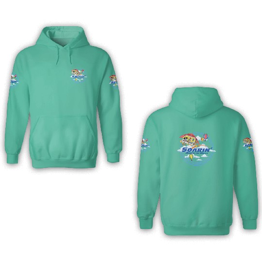 Disney Mickey and Friends Soarin Around The World  3D Hoodies