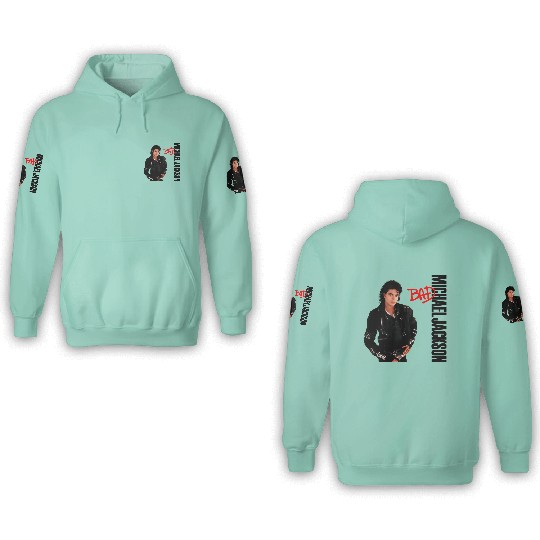Michael Jackson Bad Album Smooth Criminal 2 3D Hoodies