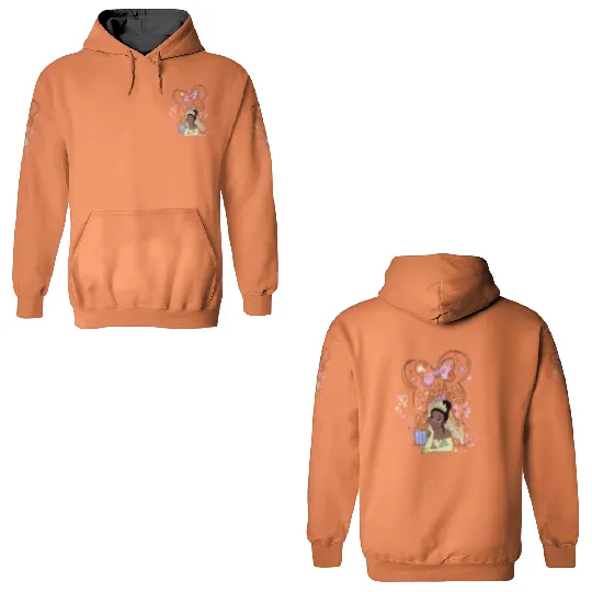 Tiana Disney 3D Hoodies, Tiana 3D Hoodies, Tiana Princess 3D Hoodies, Cute Tiana 3D Hoodies