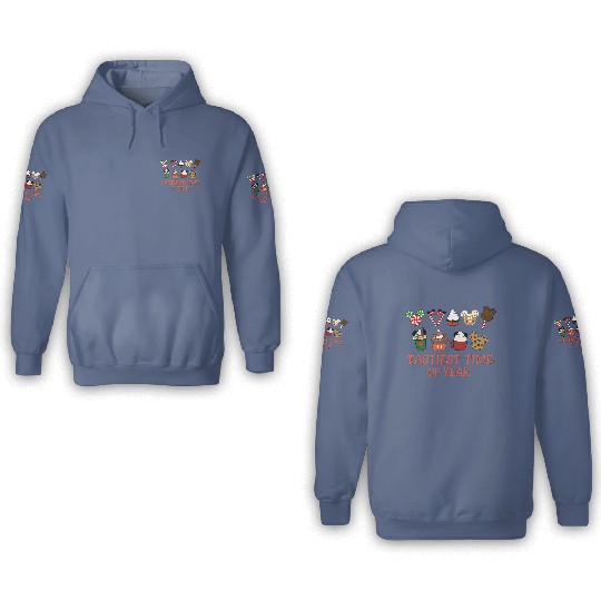 Christmas Disney Snacks 3D Hoodies
