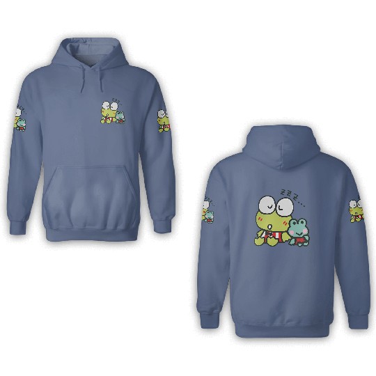 Keroppi Hello Kitty 3D Hoodies, Hello Kitty Fan Gift