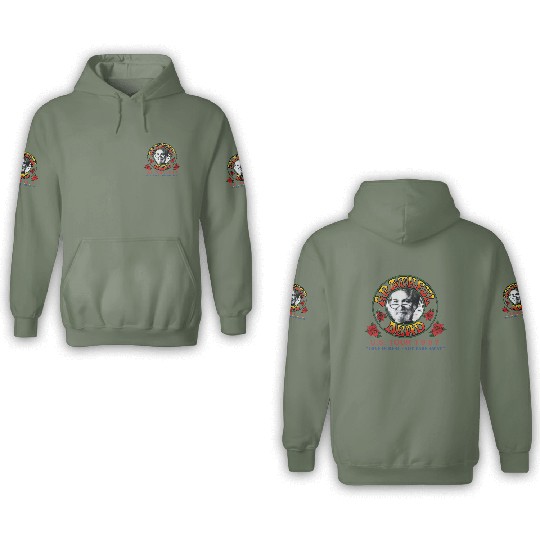 RARE 80s 1987 Grateful Dead Original RARE 3D Hoodies 3D Hoodies 3D Hoodies - Jerry Garcia Mountain Aire Festival Tour 3D Hoodies