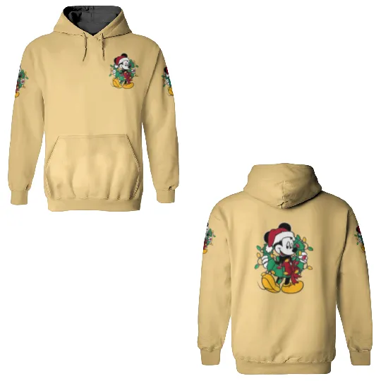 Disney Mickey Mouse Lights Raglan Baseball 3D Hoodies 3D Hoodies