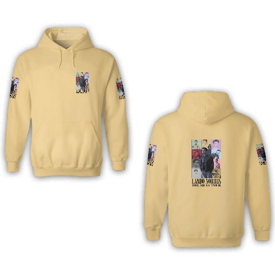 Lando Norris Eras Tour Inspired 3D Hoodies