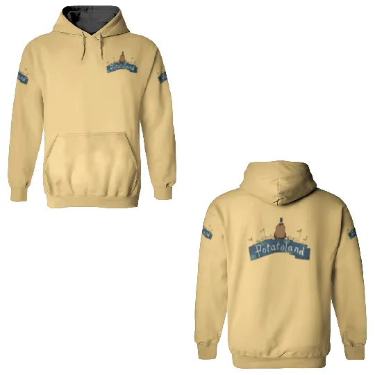 Potatoland 3D Hoodies, Disney Women's 3D Hoodies, Magic Kingdom 3D Hoodies E0837