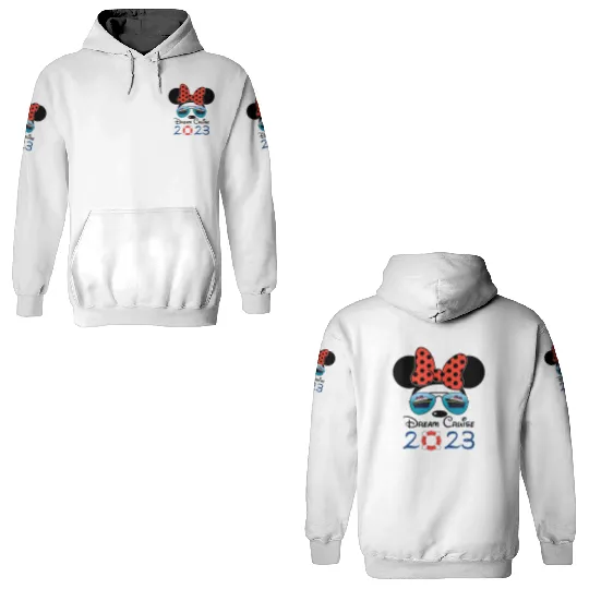 Disney Cruise Family Vacation 3D Hoodies