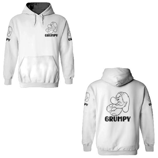 Disney 7 Dwarfs GRUMPY 3D Hoodies