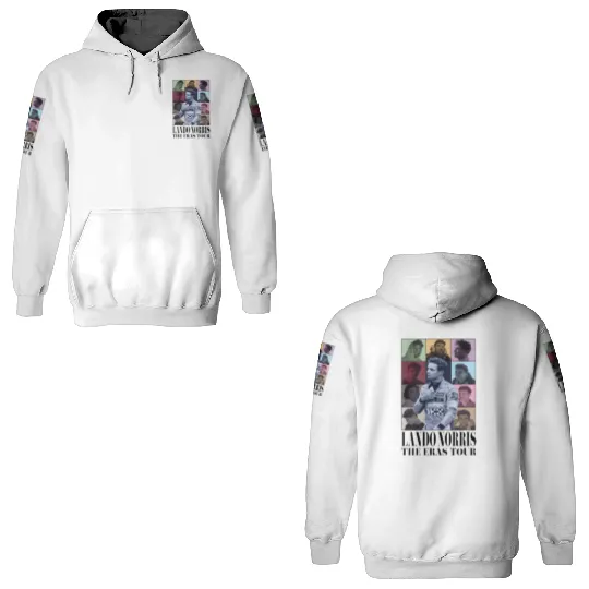 The Lando Norris Eras Tour 3D Hoodies