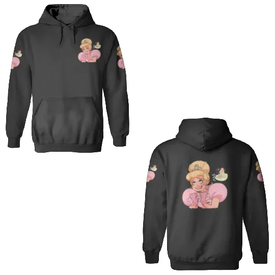 Disney Charlotte Emotions 3D Hoodies, Disney Princess 3D Hoodies, Princess And The Frog 3D Hoodies, Disney Princess Kid 3D Hoodies, Family Birthday Gift Kid.