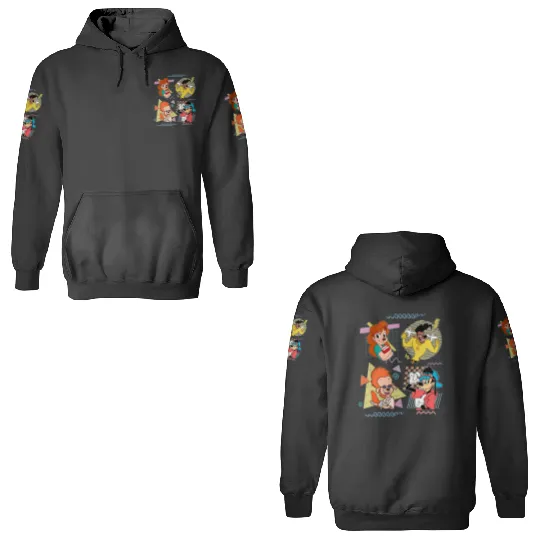 Goofy 3D Hoodies, Kids Disney 3D Hoodies, Vintage Goofy Movie Powerline