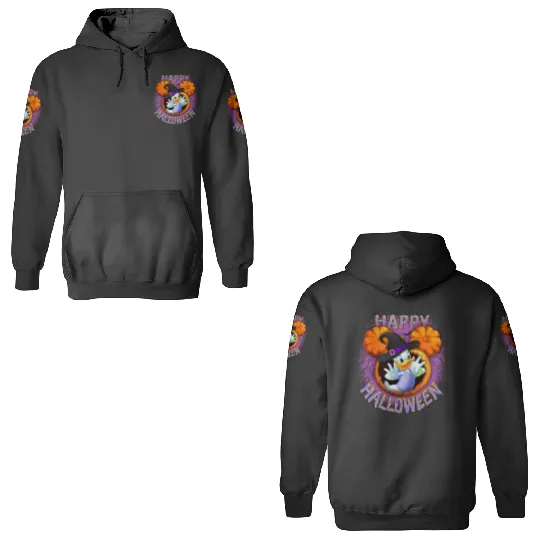 Daisy Duck Halloween 3D Hoodies, Happy Halloween 3D Hoodies, Daisy Halloween 3D Hoodies, Disney Daisy 3D Hoodies, Halloween 3D Hoodies Women, Fall 3D Hoodies