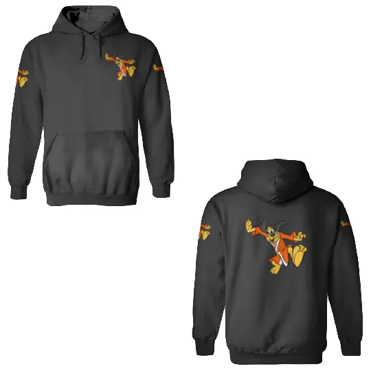 Hong Kong Phooey, 70s Cartoon 3D Hoodies, Funny 3D Hoodies, Disney 3D Hoodies