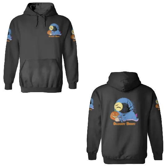 Bloomy Night Eeyore Halloween 3D Hoodies, Disney Eeyore Winnie The Pooh Halloween 3D Hoodies