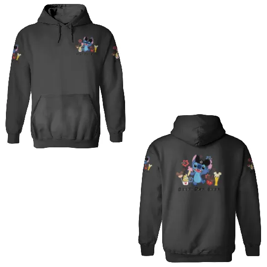 Disney Stitch Best Day Ever 3D Hoodies, Disney Stitch 3D Hoodies