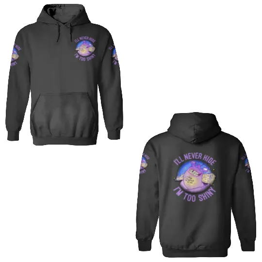 Disney Moana Tamatoa I'll Never Hide I'm Too Shiny 3D Hoodies