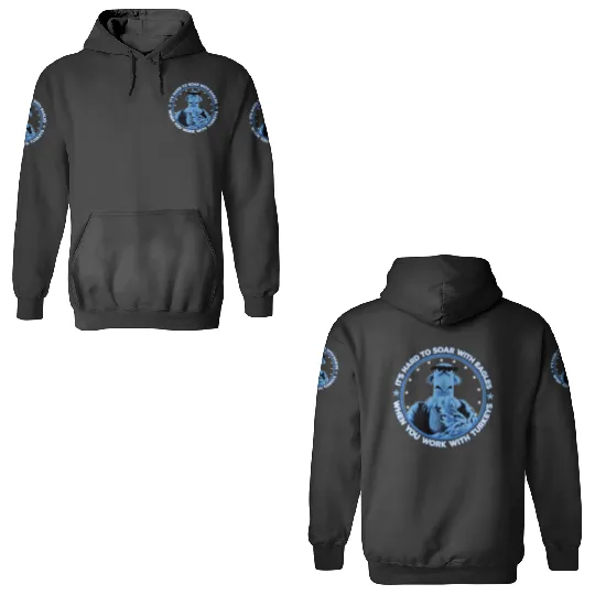 Disney The Muppets Sam Eagle When You Work With Turkeys 3D Hoodies