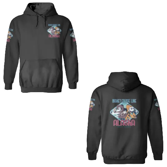 Disney Alaska Cruise Line 3D Hoodies, Disney Family Trip 3D Hoodies, Disney Alaska Cruise 3D Hoodies