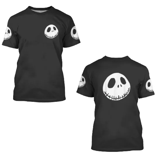 Jàck skèllington, Jàck skèllington halloweeen, Jàck skèllington merch , Jàck skèllington disnèy, Jàck skèllington logo 3D T Shirts