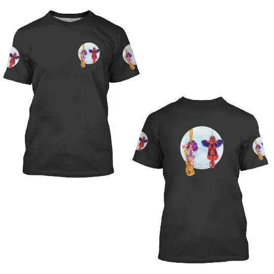 Disney Rapunzel And Marvel Spider-Man 3D T Shirts, Disney Marvel Avengers Spiderman 3D T Shirts