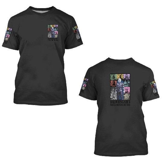 Baldurs Gate Eras Tour 3D T Shirts