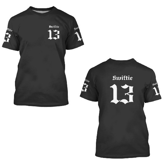 Discover Taylor Number 13 3D T Shirts