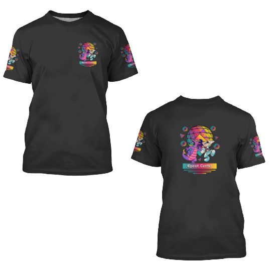 Disney Dragon Figment 3D T Shirts, Epcot Figment 3D T Shirts