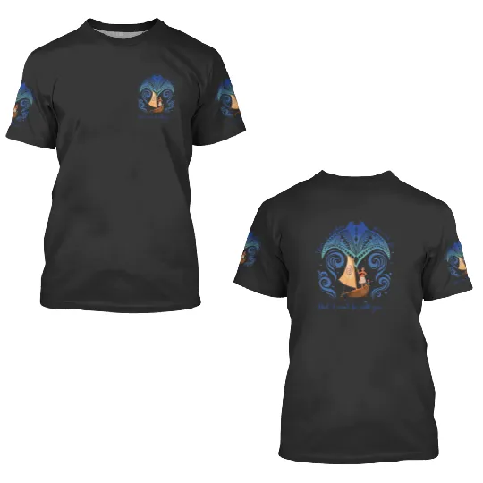 Disney Moana & Grandma Tala 3D T Shirts