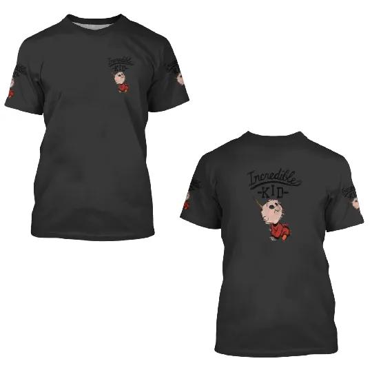 Disney Pixarss Incredibles 2 Super Kid Sketch Graphic 3D T Shirts