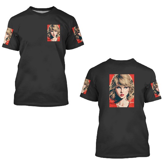 Discover Beautiful Art  the Singer DA332i Premium Scoop _Taylor Swift Vintage T-Shirt, Taylor Eras Tour, Taylor,Taylor 3D T Shirts
