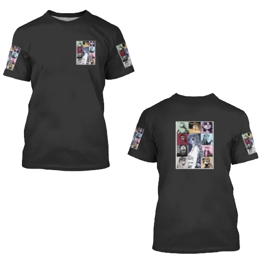 Taylors cats Eras Tour 3D T Shirts