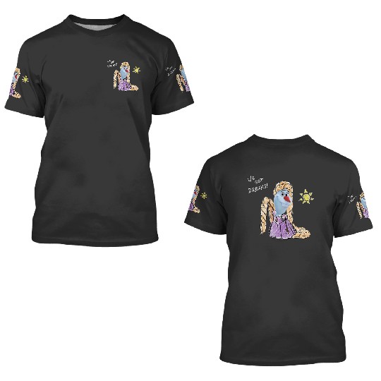 Disney Olaf Presents Tangled Rapunzel We Got Dreams Tank Top 3D T Shirts