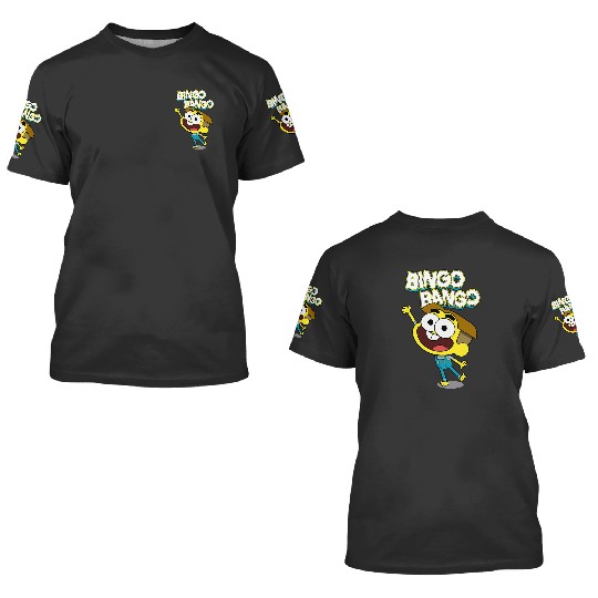 Disney Channel Big City Greens Cricket Bingo Bango 3D T Shirts