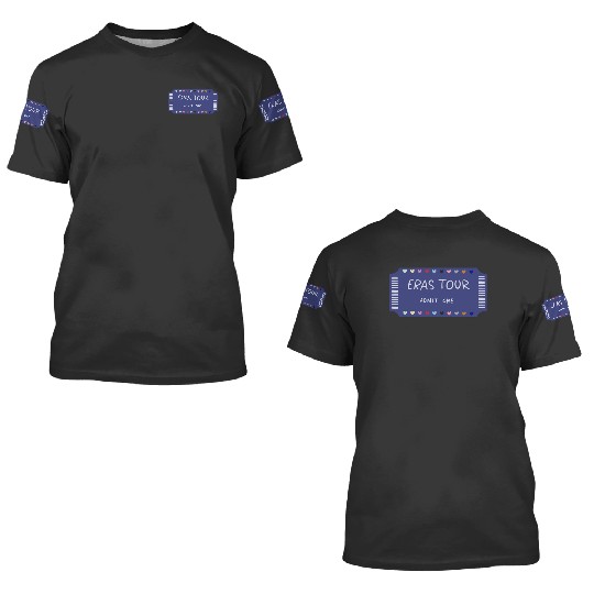 Eras Tour 3D T Shirts