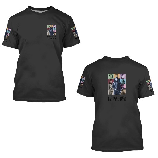 Eras Tour The Hunger Games Hunger Game 3D T Shirts