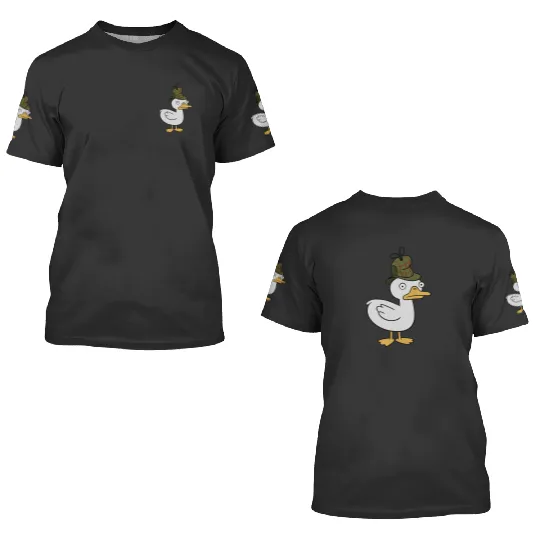 Disney Channel Gravity Falls Duck-Tective 3D T Shirts
