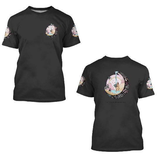 Disney Pocahontas Let The Wind Guide You 3D T Shirts