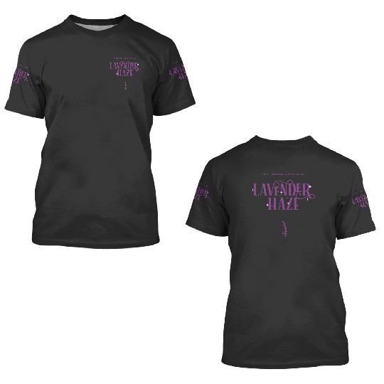 Discover Taylor Lavander Haze 3D T Shirts